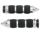 Avon Cushion Chrome Spike Fly By Wire Handlebar Grips (AIR-90-CH-FL-SP) New. Price: $69.94.