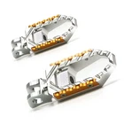 Trc Rider Front Silver Wide Foot Pegs For Kawasaki Versys Kle 650 2006-2014 New. Price: $61.80.