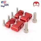 Fxcnc Red Handlebar Fat Mount Clamps Risers Adaptor 7/8" Dirt Pit Bike Atv New. Price: $20.43.