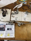 Chrome 11/16" Master Cylinder Hydraulic Handlebar Controls Harley Pm Set C3 New. Price: $900.00.