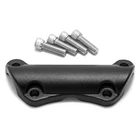 Anti-slip 1'' Top Clamp Handlebar Risers Fit For Harley/electra Glide/road Black New. Price: $33.33.