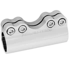 Arlen Ness Modular Adjustable Handlebar Clamp 1" Chrome 4" Long Harley 08-051 New. Price: $70.99.