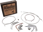Burly Braided Cable Brake Line Kit 14"APE B30-1049 00-06 Harley Davidson Softail New. Price: $357.15.