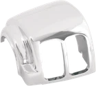 Drag Specialties Switch Housing, Left, Upper, Smooth, Chrome Harley # 71567-96 New. Price: $30.85.