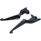 Kuryakyn 5733 Black Iso Clutch & Brake Levers Set For Harley 14-16 Flht/flhx New. Price: $101.99.