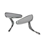 Chrome Motorcycle Rear View Side Mirrors For Breakout Wide Glide New. Price: $27.26.