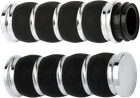 Arlen Ness 07-312 Cable Style Fusion Series Grips Chrome Ring Leader New. Price: $99.95.