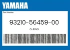 Yamaha Genuine O-ring 93210-56459-00 New. Price: $12.90.