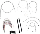 Burly Cable/brake Line Kit For 16" Ape Hangers W/o Cruise Stainless #B30-1080 New. Price: $456.47.