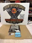Harley Choppers Handlebar Clamp Set Riser 1.25 Bars Touring Roadking Bagger Used. Price: $112.50.