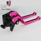 Adjustable Pink Long Brake Clutch Levers For GSXR1000 2005-2006 GSXR600 2006-10 New. Price: $26.60.