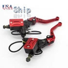 Usa 7/8" For 50-400CC Red Honda Hydraulic Brake Clutch Master Cylinder Lever Cnc New. Price: $47.08.