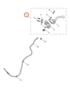 Triumph T2043122 - Clutch Lever Assembly With Adjuster & Mirror Mount New. Price: $110.84.