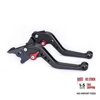 Hopider Short Brake Clutch Levers Compatible With Grom MSX125 2014-2019, Black New. Price: $44.33.
