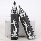 1" Motorcycle Handle Bar Grips For Harley Road King Softail Custom Kawasaki New. Price: $27.95.