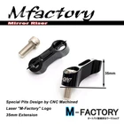 Black Rearview Mirror Riser Extender For Yamaha XJ6 2013-2016 New. Price: $38.41.