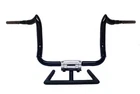 Kst Kustoms Gloss Black 12" Bison Bagger Handlebars Harley Touring Batwing New. Price: $405.00.