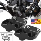 22MM 7/8" Offset Handlebar Mount Clamps Risers Fit For Moto Guzzi V7 2014-2019 New. Price: $24.00.