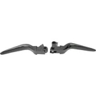 Drag Specialties 0610-0211 Black Smooth Custom Lever Set For Harley 96-17 New. Price: $62.49.