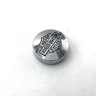 Oem Harley 56212-88 & Shield Logo/cushion Handlebar Grip End Cap Used. Price: $45.00.