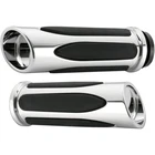 Arlen Ness Chrome Deep Cut Comfort Hand Grips Cable Fxd St Flh Xl New. Price: $170.95.