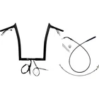 Fat Baggers, Inc. 1-1/4IN. Ez Install Pointed Top Handlebar Kits Black 949916-B New. Price: $752.99.