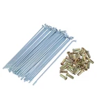 Motoforti 36PCS Silver Tone 3MM Thread Dia 160MM 6.3" Length Motorcycle Wheel... New. Price: $45.22.