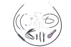 10 INCH-12 Handlebar Cable Brake Line Kit For Harley-davidson New. Price: $236.99.