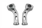 Chrome 5-1/2 Inch Slotted Billet Riser Kit For Harley-davidson New. Price: $123.99.
