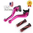 Pink Short Brake Clutch Lever&red Hand Grips For Yamaha Yzf 350 Banshee 97-08 New. Price: $42.98.