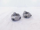 02-08 Harley Screamin Eagle Cvo Road King Flhrse 1-1/4" Handlebar Riser Clamps Used. Price: $99.95.