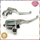 Fits 08-13 Harley Street Road King Glide Chrome Brake Clutch Lever Pump Master New. Price: $339.91.