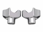 Chrome Riser Stem Set For Harley Davidson By V-twin New. Price: $46.92.