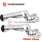 For Mv Agusta 910S Brutale 2007+ Mpro 25MM Extended Silver Front Foot Pegs New. Price: $56.69.