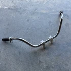 Oem Harley Sportster 33 Wide Pullback Handlebars With Grips/throttle & Riser Used. Price: $65.00.
