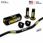 Original "evo" Pro Taper Handlebar Fat Dirt Bike Atv Quad 1-1/8" Grips Pads New. Price: $67.99.