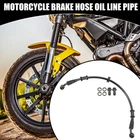 40CM 15.75" Universal 28 Degree Motorcycle Hydraulic Brake Oil Hose Set Black New. Price: $24.69.