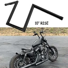 10" Rise 1" Z-bar Ape Hanger Handlebar For Harley Sportster Iron Xl 883 1200 48 New. Price: $68.04.