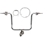 1/4" Chrome 14" Wild Bar Ckit 2008-2013 Harley Street Glide W/cruise W/abs New. Price: $1509.01.