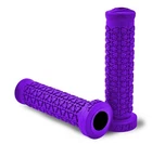 Ame Round Atv Bmx 4 Wheel Bike Off-road Grips W/ Small Flange Purple New. Price: $12.95.