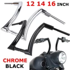 Dna 12''/14''/16"/18'' Ape Hanger 2" Handlebar For Harley Softail Sportster Dyna New. Price: $157.95.