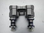 Choppers 1" Handlebar Risers Clamp Set 1994-2015 Harley Road Glide King Flhr Used. Price: $89.97.