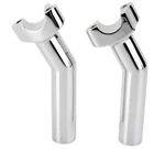 Drag Specialties 0602-0410 Forged Aluminum Pullback Risers 5.5 Inch Chrome New. Price: $125.95.
