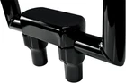 Choppers LA-7446-03B Risers Hefty Top 3" Black New. Price: $229.49.