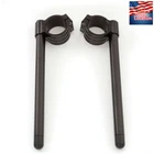41MM Ons Fork Clamp Cnc Bars Clip-on Tube 10 Degrees Black New. Price: $36.76.