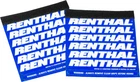 Renthal Clean Grip Covers - Blue/silver/white Motorcycle Dirt Bike RENG253 New. Price: $26.72.