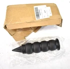 Miss Moly 1" Dual Black Motorcycle End Grips Handlebars Universal New. Price: $23.99.