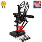 For Suzuki GSXR1000 2000-2004 Fxcnc Rearset Footpegs Pedals Adjustable Footrest New. Price: $101.17.