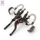 7/8"HANDLEBAR Master Cylinder Hydraulic Brake Clutch Levers Motorbike Black New. Price: $50.42.