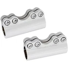 Arlen Ness Chrome Modular Adjustable Clamp For 1" Handlebars 08-051 New. Price: $53.96.